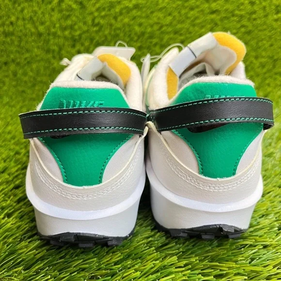 Nike White and Teal Sneakers